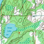 Western Michigan University MI-WI-Iron River: Authoritative US Topos 1999 digital map