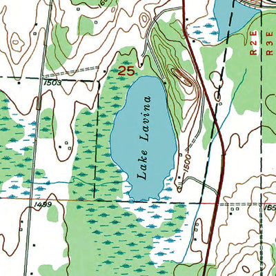 Western Michigan University MI-WI-Ironwood: Authoritative US Topos 1955 digital map
