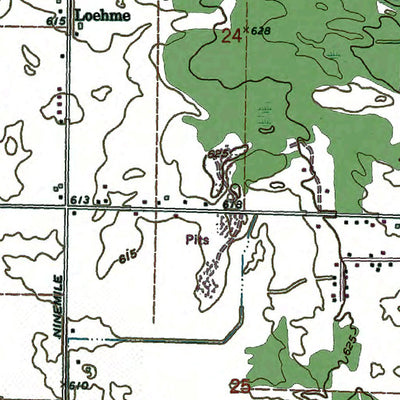 Western Michigan University MI-Willard: Authoritative US Topos 1962 digital map