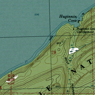 Western Michigan University MI-Windigo: Authoritative US Topos 1985 digital map