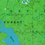 Western Michigan University MI-Witch Lake: Authoritative US Topos 1975 digital map