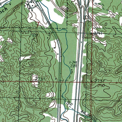 Western Michigan University MI-Wolverine: Authoritative US Topos 1986 digital map