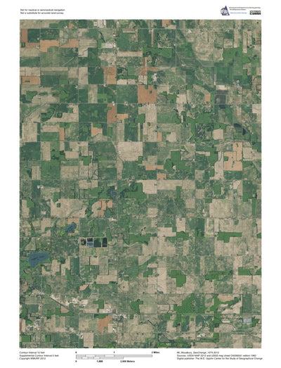 Western Michigan University MI-Woodbury: GeoChange 1974-2012 digital map