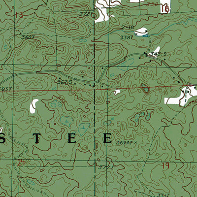 Western Michigan University MI-Woodville NE: Authoritative US Topos 1985 digital map