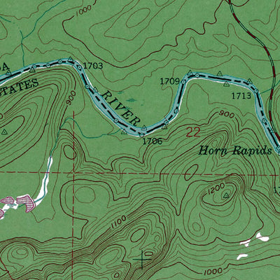 Western Michigan University MN ONT-Grand Portage: Authoritative US Topos 1959 digital map