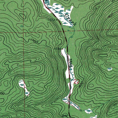 Western Michigan University MN-ONT-Long Island Lake: Authoritative US Topos 1960 digital map