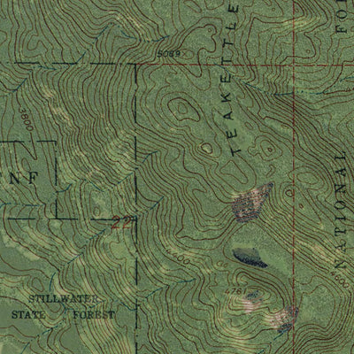 Western Michigan University MT-Columbia Falls North: GeoChange 1956-2011 digital map