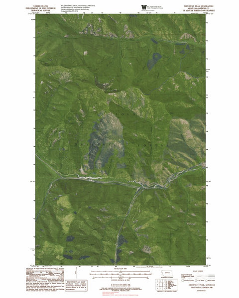 Western Michigan University MT-DRIVEWAY PEAK: GeoChange 1980-2013 digital map