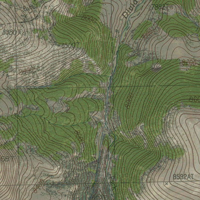 Western Michigan University MT-ID-DEADMAN LAKE: GeoChange 1981-2013 digital map
