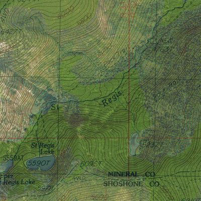 Western Michigan University MT-ID-LOOKOUT PASS: GeoChange 1980-2013 digital map
