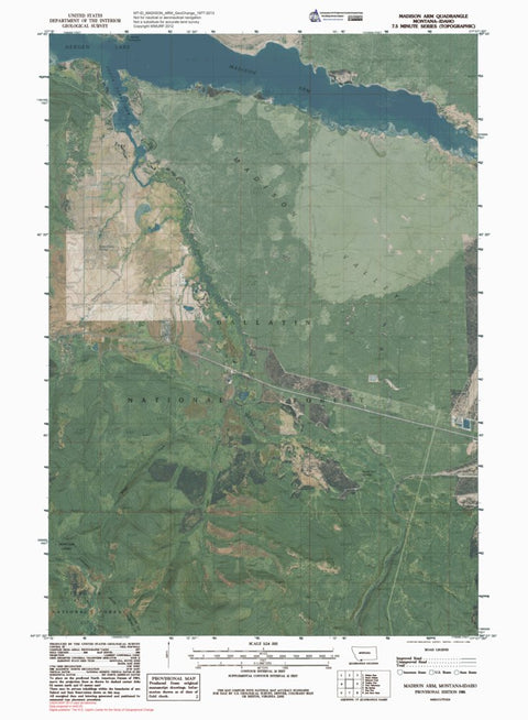 Western Michigan University MT-ID-MADISON ARM: GeoChange 1977-2013 digital map