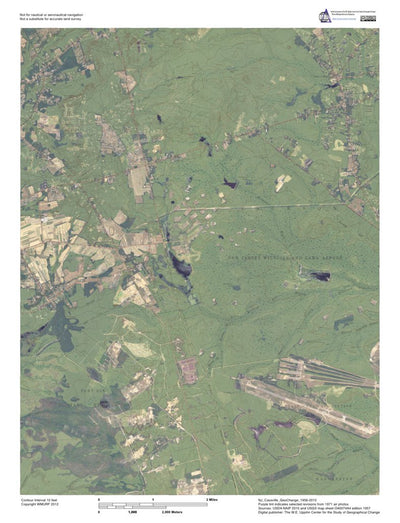 Western Michigan University NJ-Cassville: GeoChange 1956-2010 digital map