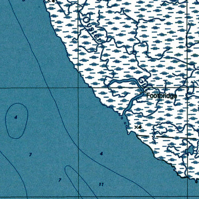 Western Michigan University NJ-DE-Ben Davis Port: Authoritative US Topos 1993 digital map