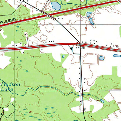Western Michigan University NJ-DE-Penns Grove: Authoritative US Topos 1993 digital map