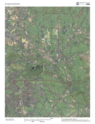 Western Michigan University NJ-Farmingdale: GeoChange 1986-2010 digital map