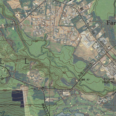 Western Michigan University NJ-Farmingdale: GeoChange 1986-2010 digital map