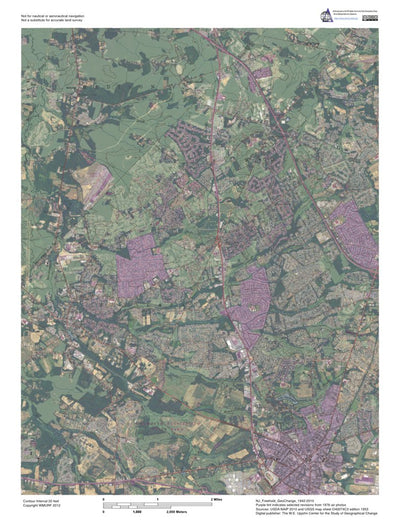 Western Michigan University NJ-Freehold: GeoChange 1942-2010 digital map