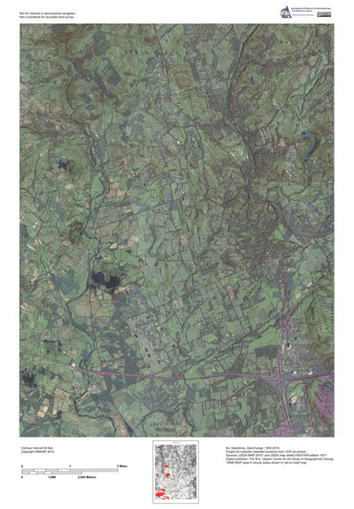 Western Michigan University NJ-Gladstone: GeoChange 1942-2010 digital map