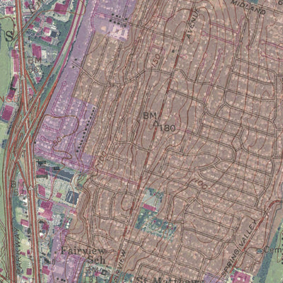 Western Michigan University NJ-Hackensack: GeoChange 1955-2010 digital map