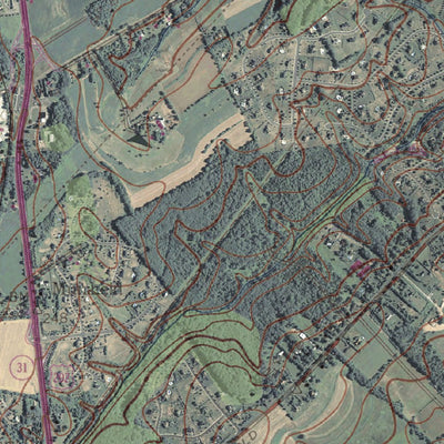 Western Michigan University NJ-Hopewell: GeoChange 1942-2010 digital map