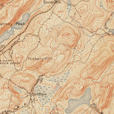 Western Michigan University NJ-Lake Hopatcong: Authoritative US Topos Historic 1905 digital map