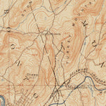 Western Michigan University NJ-Morristown: Authoritative US Topo Historic 1906 digital map
