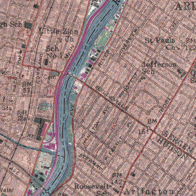 Western Michigan University NJ-Morristown: GeoChange 1951-2010 digital map