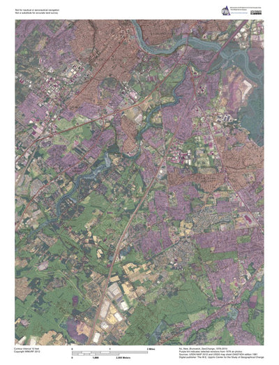 Western Michigan University NJ-New Brunswick: GeoChange 1976-2010 digital map