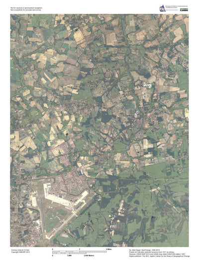 Western Michigan University NJ-New Egypt: GeoChange 1956-2010 digital map