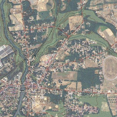 Western Michigan University NJ-New Egypt: GeoChange 1956-2010 digital map