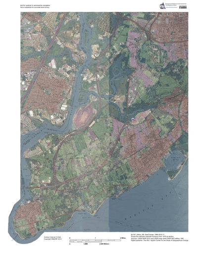 Western Michigan University NJ/NY-Arthur Kill: GeoChange 1966-2010-11 digital map