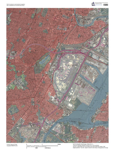 Western Michigan University NJ/NY-Elizabeth: GeoChange 1966-2010-11 digital map