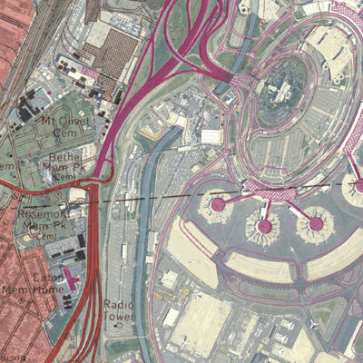 Western Michigan University NJ/NY-Elizabeth: GeoChange 1966-2010-11 digital map