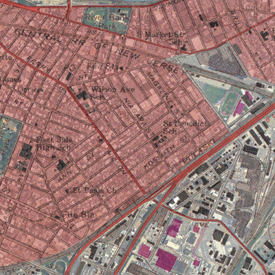 Western Michigan University NJ/NY-Elizabeth: GeoChange 1966-2010-11 digital map