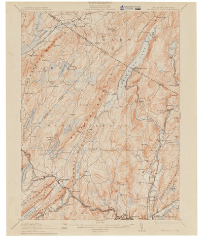 Western Michigan University NJ-NY-Greenwood Lake: Authoritative US Topo Historic 1910 digital map