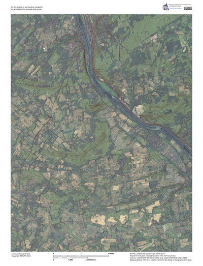 Western Michigan University NJ-PA-Lambertville: GeoChange 1942-2010 digital map