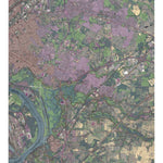 Western Michigan University NJ-PA-Trenton East: GeoChange 1956-2010 digital map