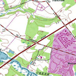 Western Michigan University NJ-PA-Woodbury: Authoritative US Topos 1967 digital map