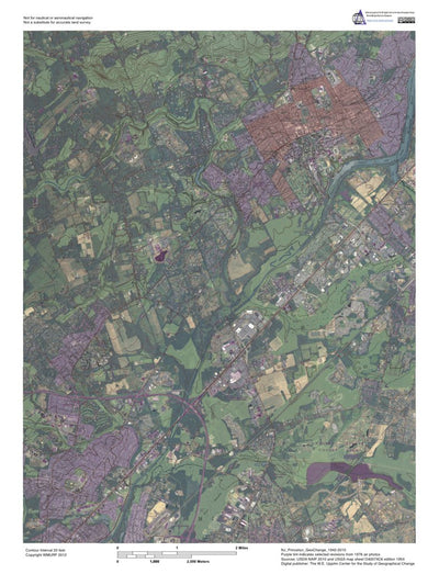 Western Michigan University NJ-Princeton: GeoChange 1942-2010 digital map