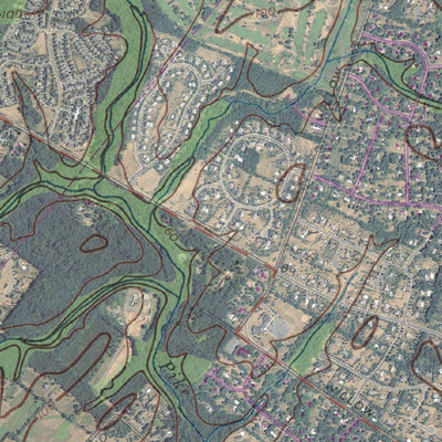 Western Michigan University NJ-Rocky Hill: GeoChange 1942-2010 digital map
