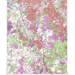 Western Michigan University NJ-Runnemede: Authoritative US Topos 1967 digital map