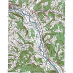 Western Michigan University NY-Binghamton East: Authoritative US Topos 1968 digital map