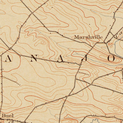 Western Michigan University NY-Canajoharie: Authoritative US Topos Historic 1902 digital map