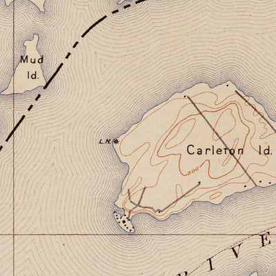 Western Michigan University NY-Cape Vincent: Authoritative US Topos Historic 1907 digital map