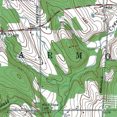 Western Michigan University NY-Chautauqua: Authoritative US Topos 1954 digital map