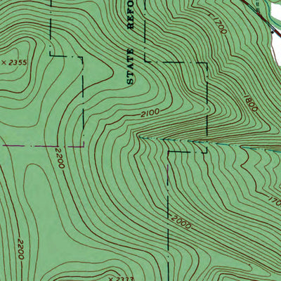 Western Michigan University NY-Little Valley: Authoritative US Topos 1962 digital map