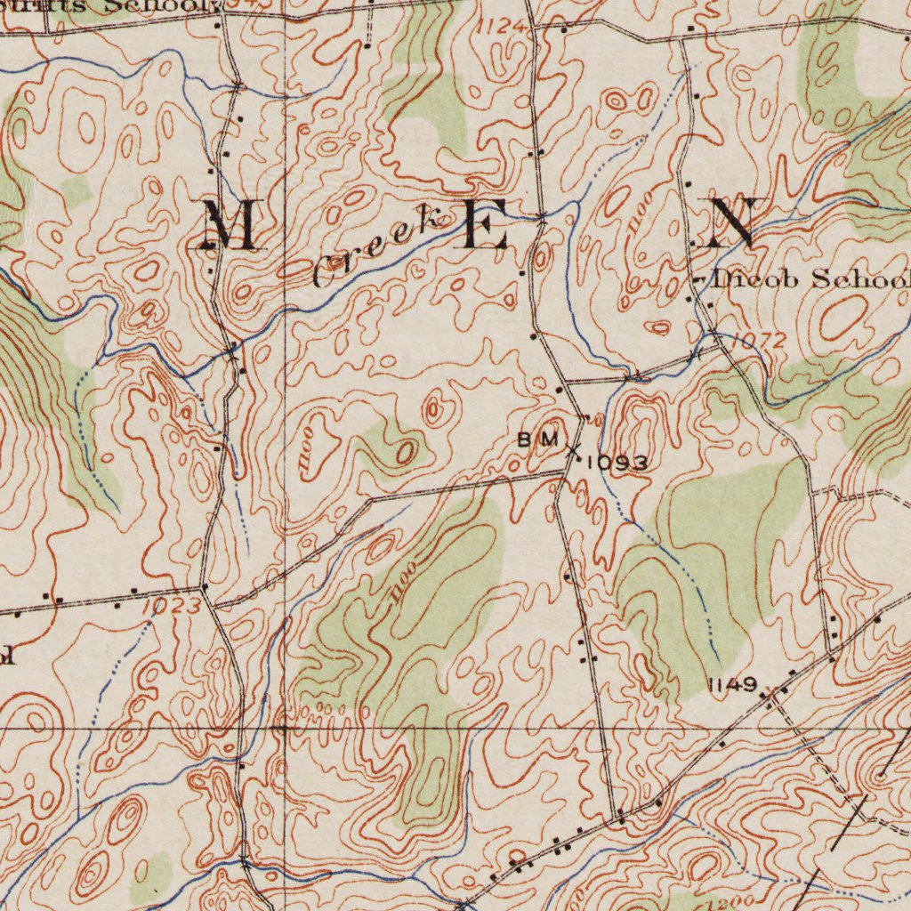 NYLowville Authoritative US Topos Historic 1913 Map by Western