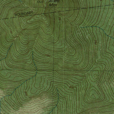 Western Michigan University NY-Mount Marcy West: GeoChange 1976-2011 digital map