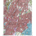 Western Michigan University NY-Mount Vernon: Authoritative US Topos 1966 digital map