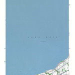 Western Michigan University NY-North Of Dunkirk: Authoritative US Topos 1955 digital map
